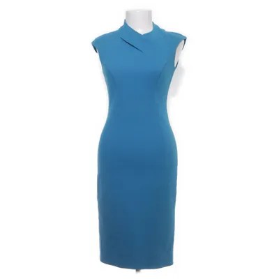 Robe (Bleu) de Karen Millen Acétate, Coton, Élasthane