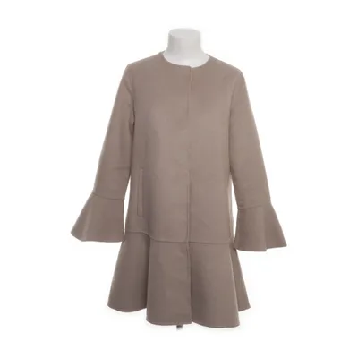 Kappa (Beige) från Zara Basic Outerwear Ull, Polyester
