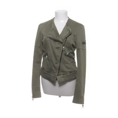 Bikerjacka (Grön) från Guess Bomull, Elastan
