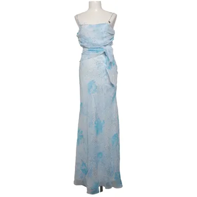 Robe longue (Bleu, Blanc) de Gardo Collection Polyester