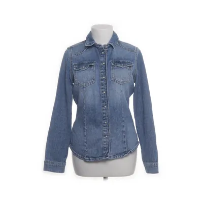 Jeansskjorta (Blå) från ONLY Blue Denim Bomull