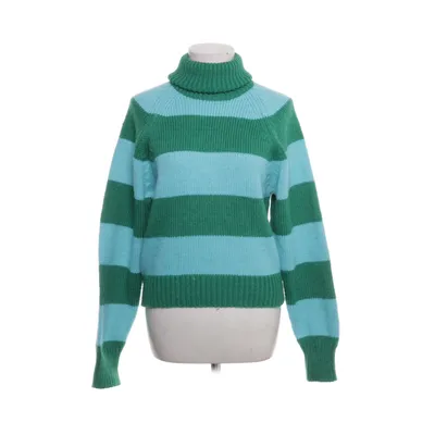 Polotröja (Grön, Blå) från Lindex Akryl, Polyester, Ull