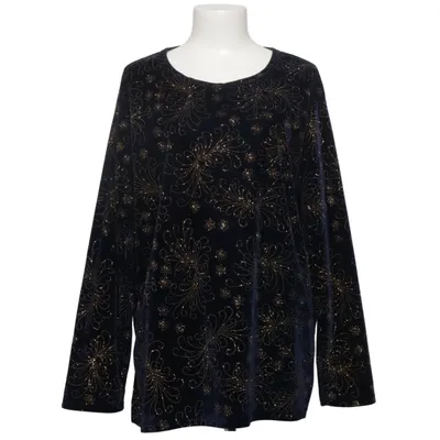 Top (Blauw, Goud) van Caramelle Polyester