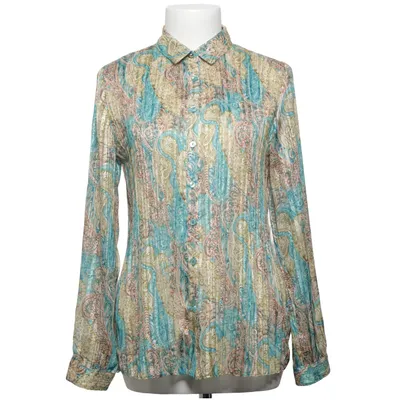 Blus (Blå, Brun, Flerfärgad) från Tinta Metallfiber, Polyester