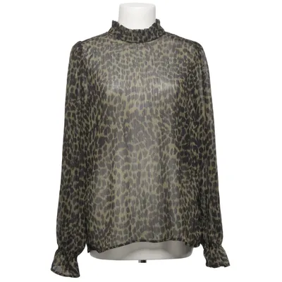 Blouse (Vert, Noir) de Kaffe Fibre métallique, Polyester