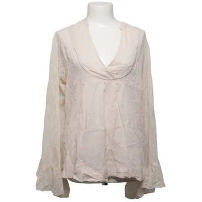 Bluse (Beige) fra Plain Vanilla Bomuld, Nylon
