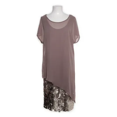 Robe (Marron) de Ashley Brooke Élasthane, Viscose