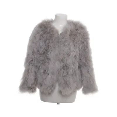 Veste en fourrure (Gris) de Pello Bello Fourrure, Coton, Polyester