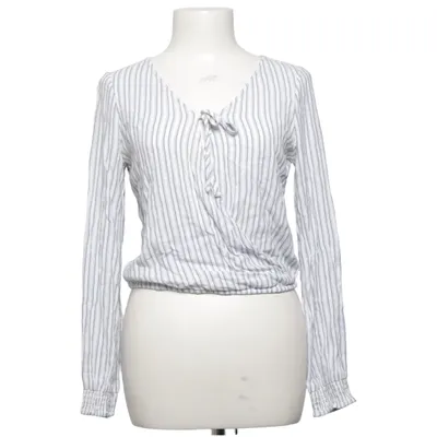 Blouse (Wit, Blauw) van Hollister Viscose