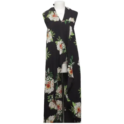 Halterneck dress (Black, Multicolored) from Yoins Cotton