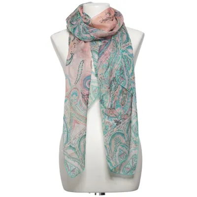 Sommerschal (Blau, Pink, Mehrfarbig) von Glitter Polyester