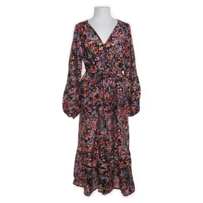 Klänning (Svart, Flerfärgad) från H&M Polyamid, Viskos