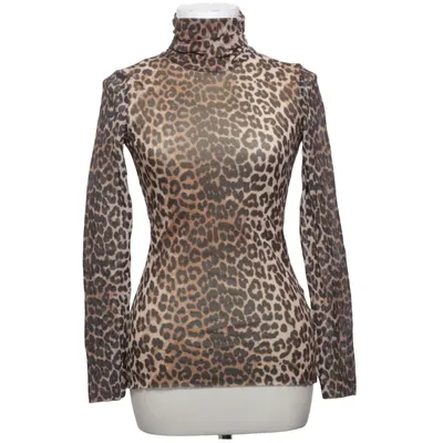 Polotröja (Brun, Svart) från Ganni