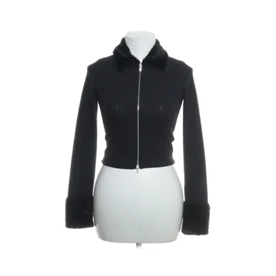 Cardigan (Black) from Divided by H&M Elastane, Polyester