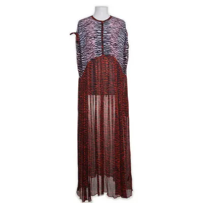 Maxi jurk (Bruin, Zwart, Lila) van Kenzo x H&M Zijde