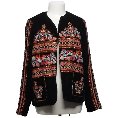 Jacka (Svart, Flerfärgad) från Zara Woman Polyester