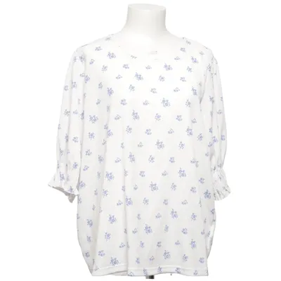 Top (Weiß, Blau) von Ellos Elasthan, Polyester