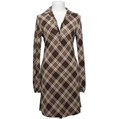 Jurk (Bruin, Beige) van Castro Trend Elastaan, Polyester