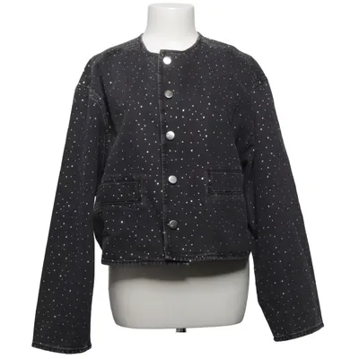 Denimjakke (Grå) fra Never Denim Genanvendt bomuld