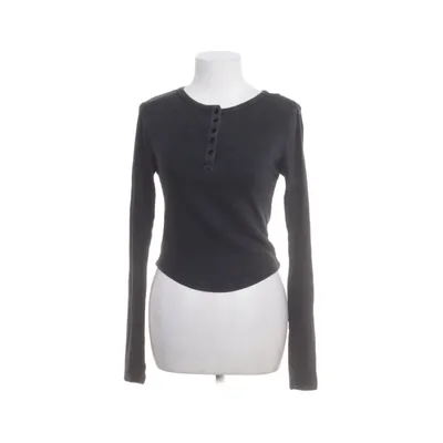 Henley shirt (Zwart) van Stay Organisch katoen, Elastaan