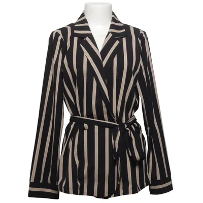 Blazer (Black, Beige) from Denim Hunter Polyester