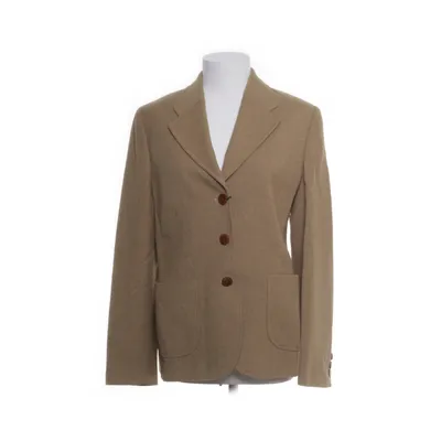 Kavaj (Brun) från Massimo Dutti Woman Nylon, Ull, Viskos