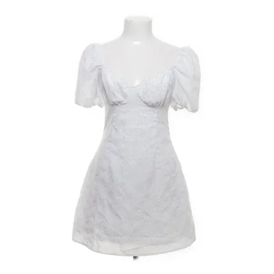 Klänning (Vit, Blå, Flerfärgad) från Divided by H&M Elastan, Polyester