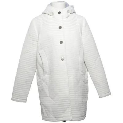 Coat (White) from My Own Elastane, Polyester