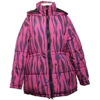 Vinterjakke (Pink, Blå, Brun) fra YAS Genanvendt polyester