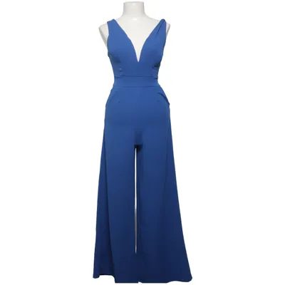Buksedragt (Blå) fra Walg Petite Elastan, Polyester
