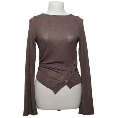 Trui (Button Detail Top) van NA-KD Elastaan, Polyester