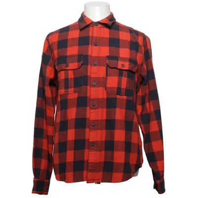 Flanellskjorta (Röd, Svart) från Lager 157 Roots Bomull