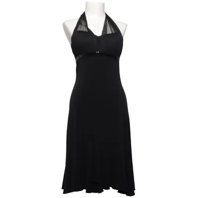 Halterneck dress (Black) from Blondie Nites Elastane, Polyamide, Polyester
