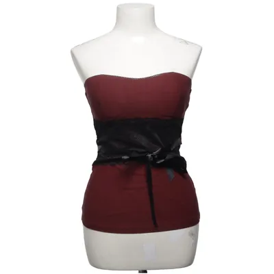 Tubetop (Rød, Sort) fra Oxygene Elastan, Polyamid, Polyester, Viscose