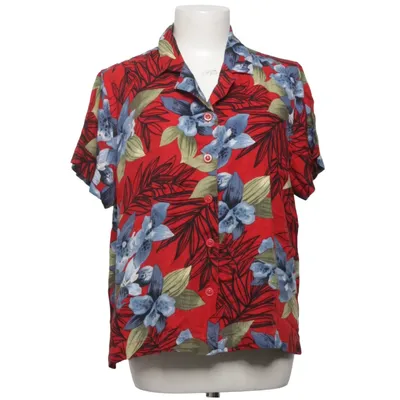 Short sleeve shirt (Red, Multicolored) from White Stag Viscose