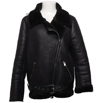Shearlingjakke (Sort) fra Zara Polyester