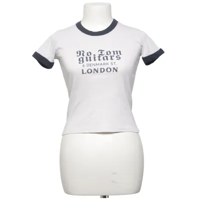 T-shirt (White, Blue) from John Galt Cotton