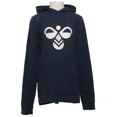 Hoodie (Blue) from Hummel Cotton, Elastane, Polyester