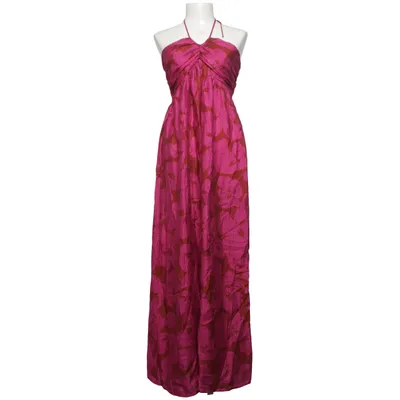 Halterneck dress (Pink, Brown) from Yerse Lyocell, Polyamide, Viscose