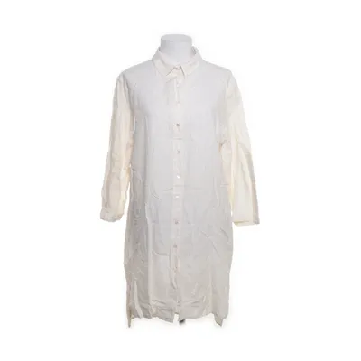 Shirt dress (Beige) from Inspired by Veritas Cotton, Metallic fiber