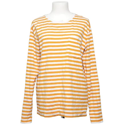T-shirt à manches longues (Jaune, Blanc) de Makia Coton biologique