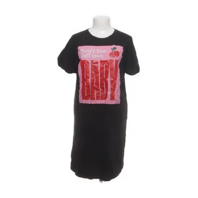 T-shirt (Zwart, Roze) van Azara Katoen, Elastaan