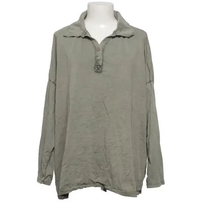 Henley shirt (Green) from Reunion Cotton, Elastane