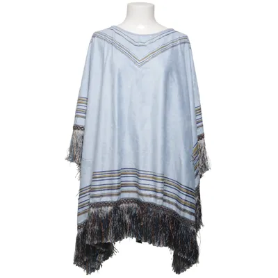 Poncho (Blå, Flerfärgad) från Andrea Polyester