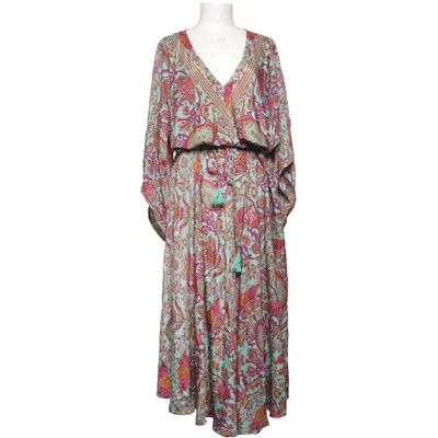 Maxi jurk (Turquoise, Meerkleurig) van Gold & Gold