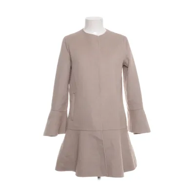 Kappa (Beige) från Zara Basic Outerwear Polyester, Ull