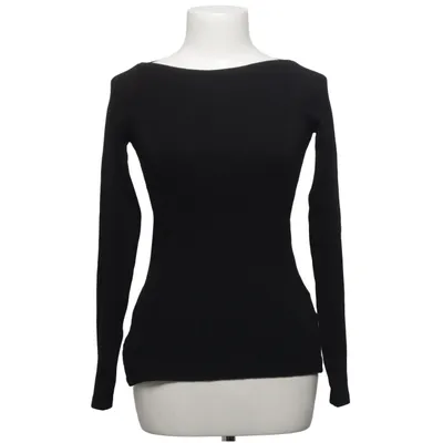 Long sleeve T-shirt (Black) from Weekday Elastane, Viscose