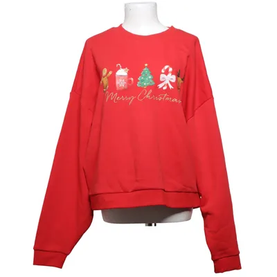 Julesweater (Rød, Flerfarvet) fra FB Sister Bomuld, Polyester