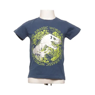 T-shirt (Bleu, Vert, Blanc) de Jurassic Park Coton