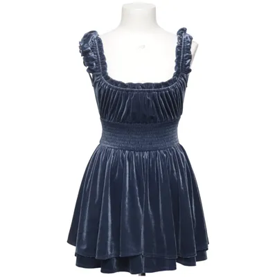 Jurk (Blauw) van Urban Outfitters Elastaan, Polyamide, Polyester